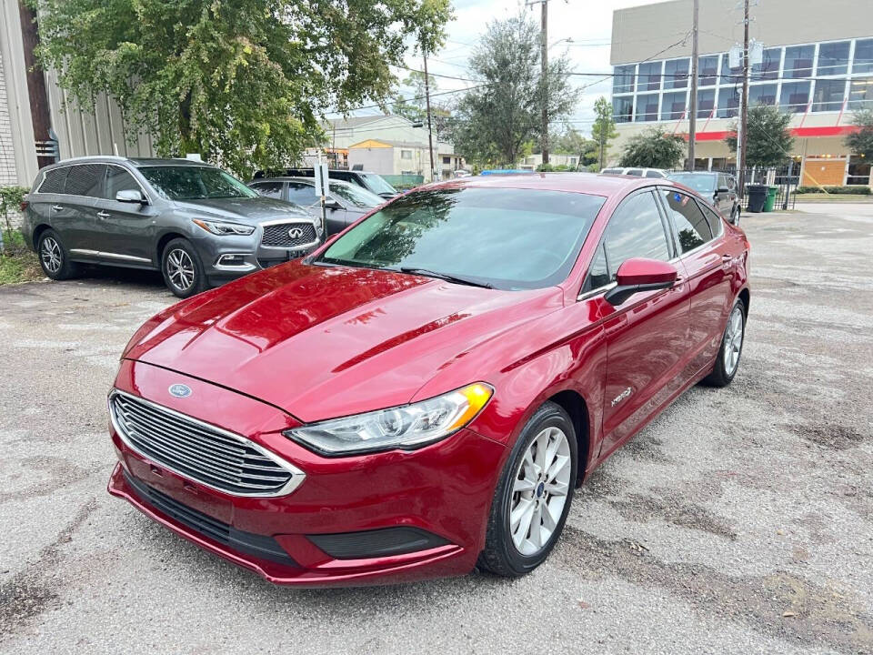 2017 Ford Fusion Hybrid for sale at Enterprise Financial in Houston, TX