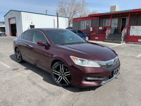 2017 Honda Accord for sale at GREAT CHOICE AUTO SALES LLP in Albuquerque NM