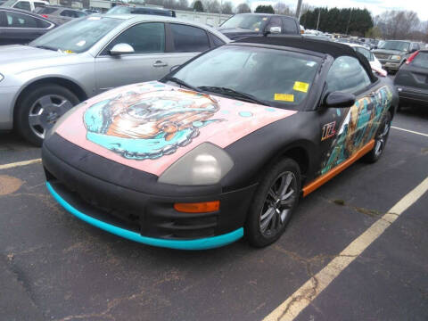 2001 Mitsubishi Eclipse Spyder for sale at Happy Days Auto Sales in Piedmont SC