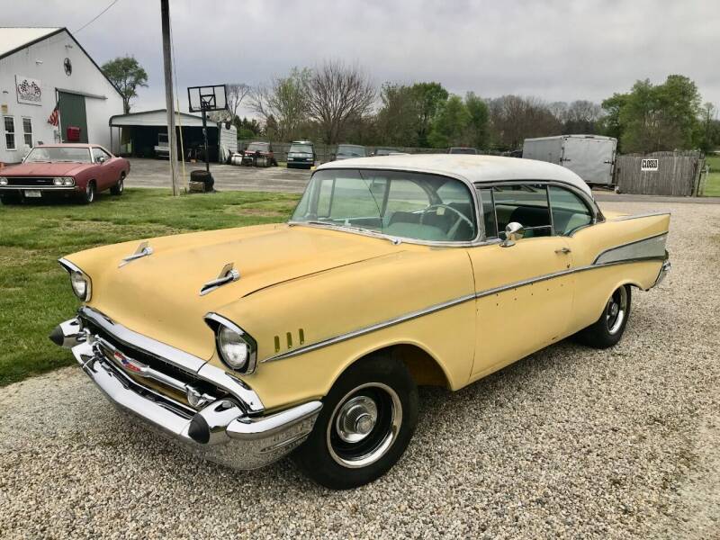 1957 Chevrolet Bel Air for sale at 500 CLASSIC AUTO SALES in Knightstown IN