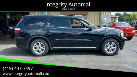 2011 Dodge Durango for sale at Integrity Automall in Tiffin OH