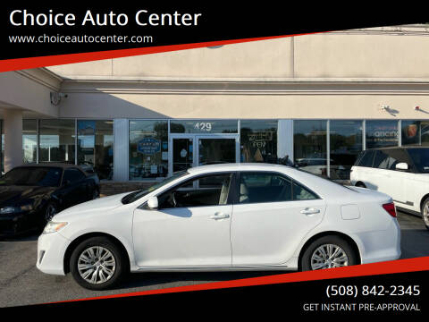 2012 Toyota Camry for sale at Choice Auto Center in Shrewsbury MA