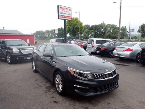 2016 Kia Optima for sale at Marty's Auto Sales in Savage MN