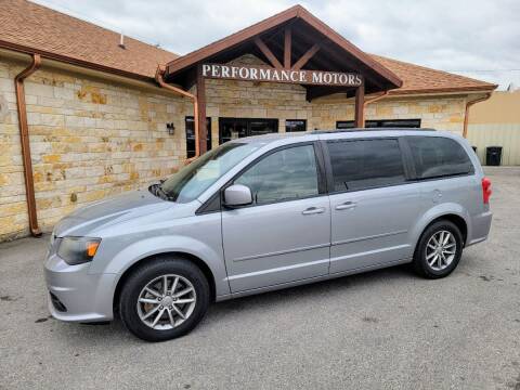 2014 Dodge Grand Caravan for sale at Performance Motors Killeen Second Chance in Killeen TX