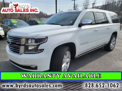 2017 Chevrolet Suburban for sale at Byrds Auto Sales in Marion NC