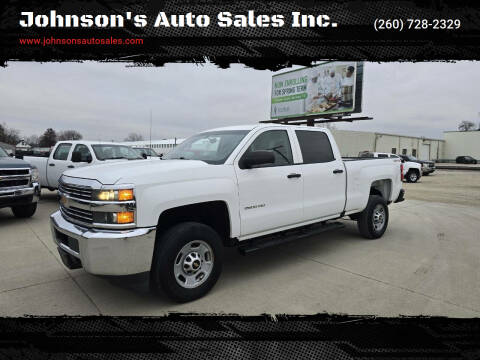 2017 Chevrolet Silverado 2500HD for sale at Johnson's Auto Sales Inc. in Decatur IN