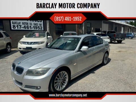 2010 BMW 3 Series for sale at BARCLAY MOTOR COMPANY in Arlington TX