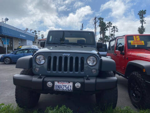 2014 Jeep Wrangler for sale at San Clemente Auto Gallery in San Clemente CA