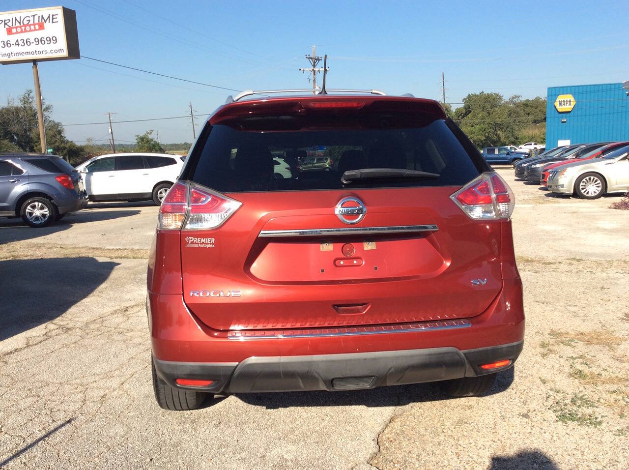 2016 Nissan Rogue for sale at SPRINGTIME MOTORS in Huntsville, TX