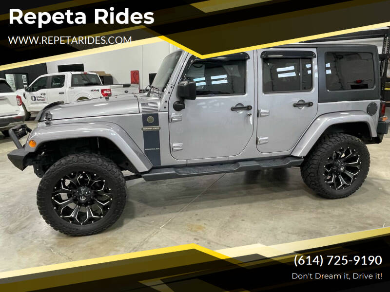 2016 Jeep Wrangler Unlimited for sale at Repeta Rides in Grove City OH