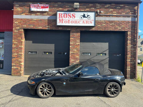 2003 BMW Z4 for sale at ROSS MOTOR CARS in Torrington CT