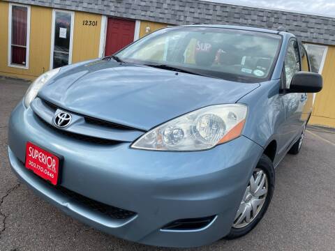 2006 Toyota Sienna for sale at Superior Auto Sales, LLC in Wheat Ridge CO