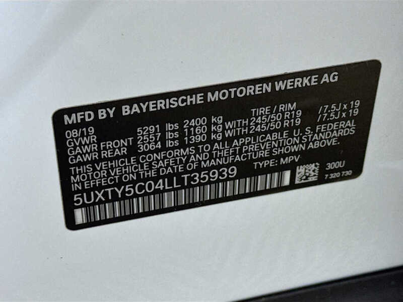 2020 BMW X3 xDrive30i