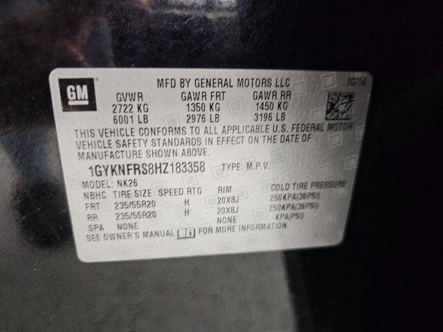 2017 Cadillac XT5 Platinum