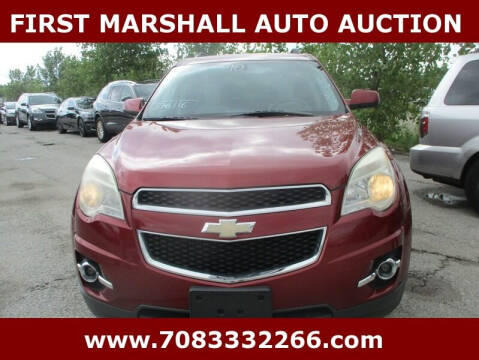 2010 Chevrolet Equinox for sale at First Marshall Auto Auction in Harvey IL