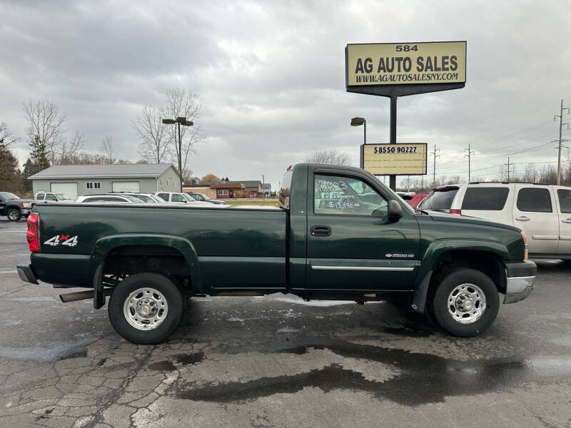 2003 Chevrolet Silverado 2500HD for sale at AG Auto Sales in Ontario NY