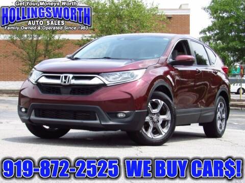 2017 Honda CR-V for sale at Hollingsworth Auto Sales in Raleigh NC