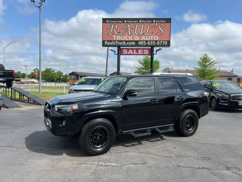 2018 Toyota 4Runner for sale at RAUL'S TRUCK & AUTO SALES, INC in Oklahoma City OK