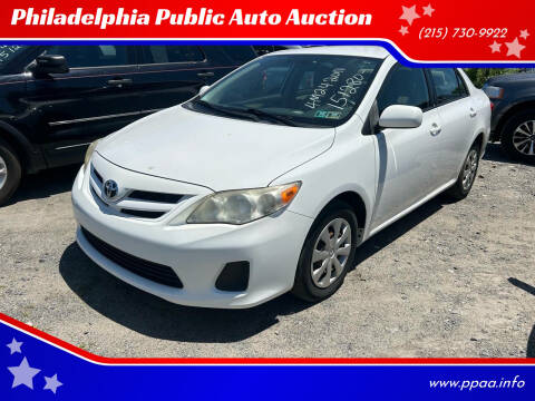 2011 Toyota Corolla for sale at Philadelphia Public Auto Auction in Philadelphia PA