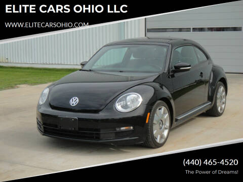 2012 Volkswagen Beetle for sale at ELITE CARS OHIO LLC in Solon OH