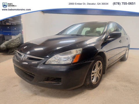 2006 Honda Accord EX w/Leather