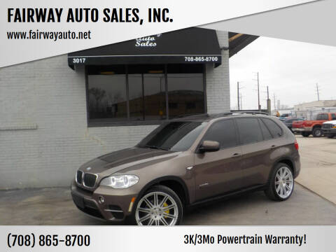 2013 BMW X5 for sale at FAIRWAY AUTO SALES, INC. in Melrose Park IL