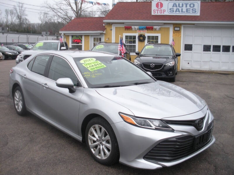 2018 Toyota Camry for sale at One Stop Auto Sales in North Attleboro MA