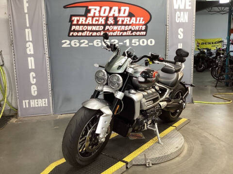 2022 Triumph Rocket 3 GT Silver Ice &amp; S