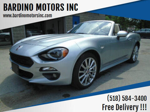 Fiat 124 Spider For Sale In Saratoga Springs Ny Bardino Motors Inc