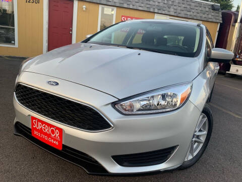 2018 Ford Focus for sale at Superior Auto Sales, LLC in Wheat Ridge CO