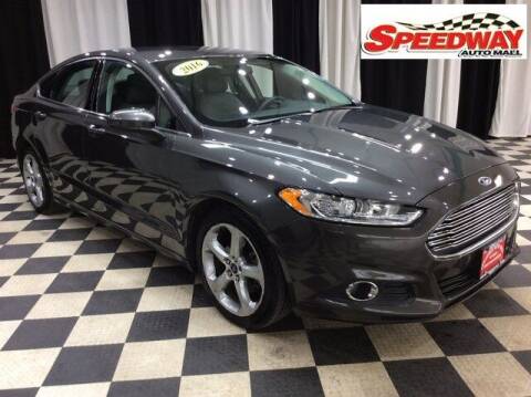 2016 Ford Fusion for sale at SPEEDWAY AUTO MALL INC in Machesney Park IL