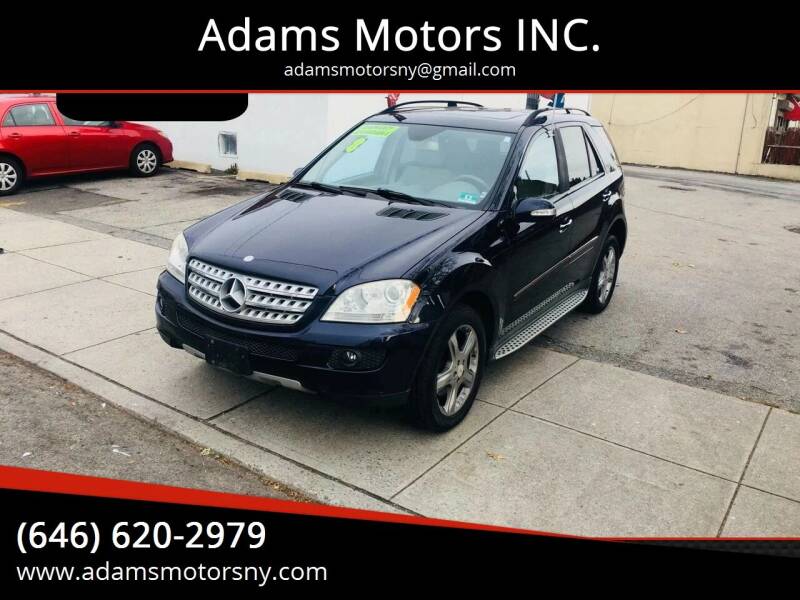 2008 Mercedes-Benz M-Class for sale at Adams Motors INC. in Inwood NY