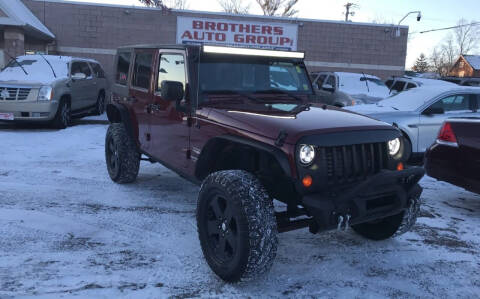 2008 Jeep Wrangler Unlimited for sale at Brothers Auto Group in Youngstown OH