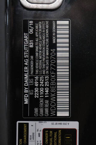 2019 Mercedes-Benz C-Class C 300 4MATIC