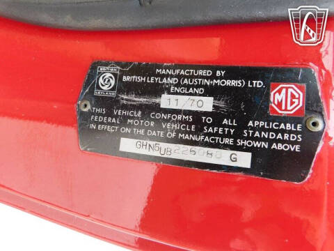 1971 MG MGB