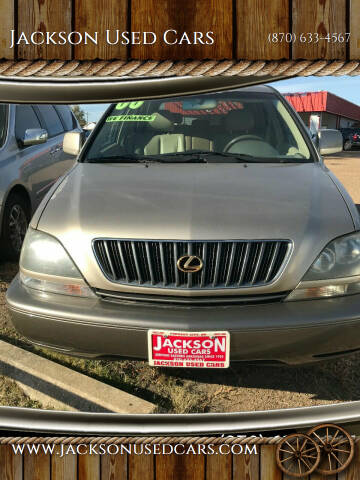2000 Lexus RX 300 for sale at Jackson Used Cars in Forrest City AR