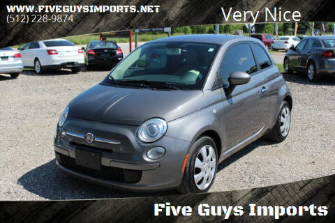 2012 FIAT 500 for sale at Five Guys Imports in Austin TX