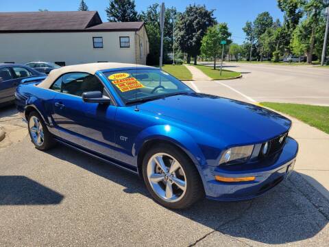 2006 Ford Mustang for sale at CENTER AVENUE AUTO SALES in Brodhead WI