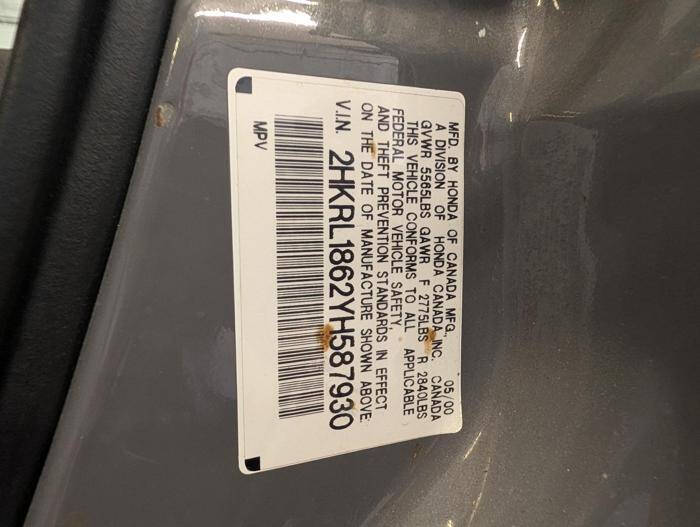 2000 Honda Odyssey EX