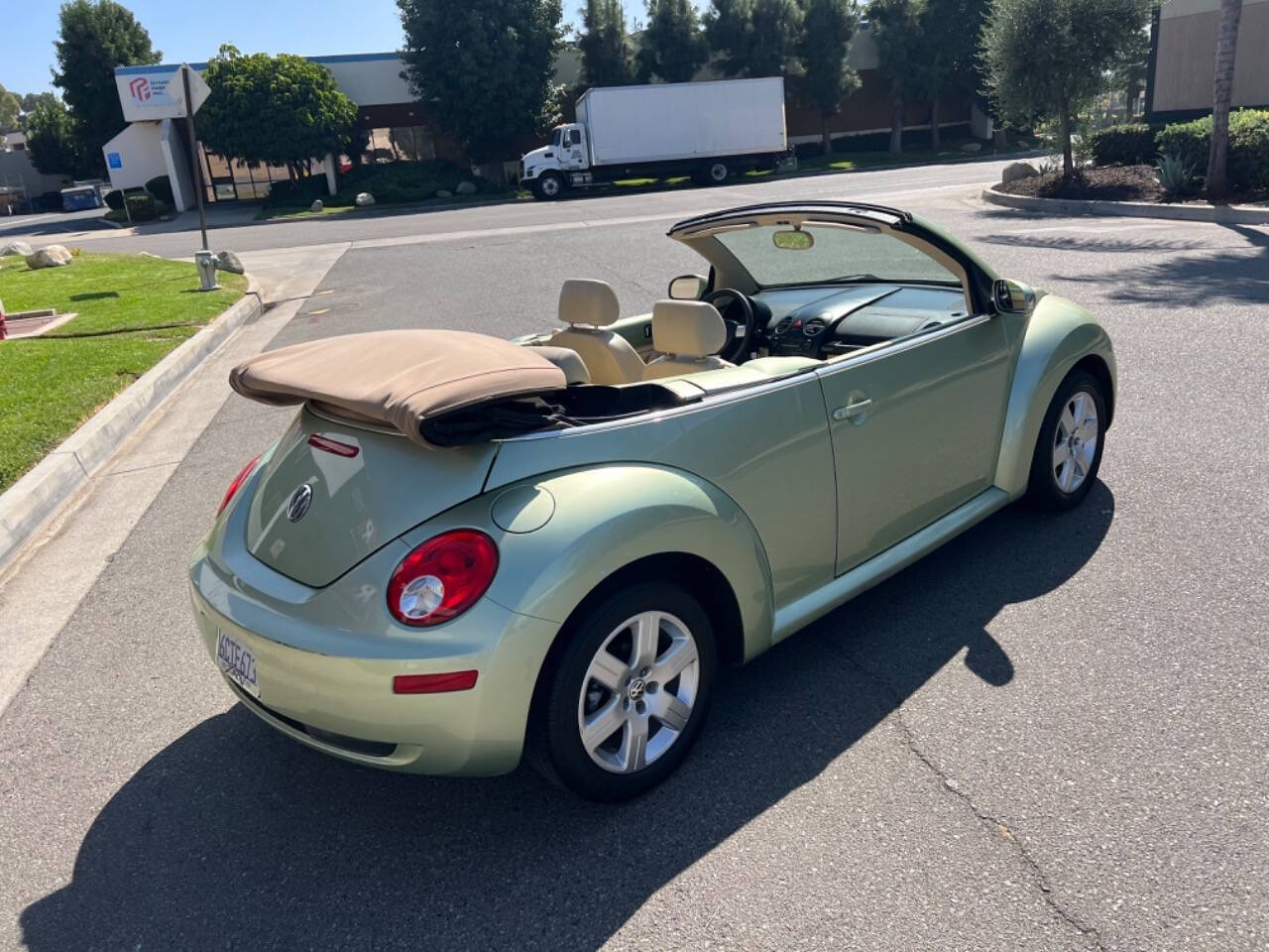 2007 Volkswagen New Beetle Convertible for sale at ZRV AUTO INC in Brea, CA