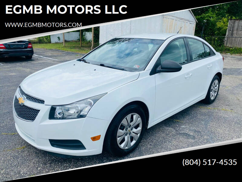 2014 Chevrolet Cruze for sale at EGMB MOTORS in Midlothian VA