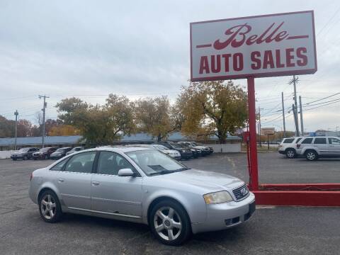 2003 Audi A6 for sale at Belle Auto Sales in Elkhart IN