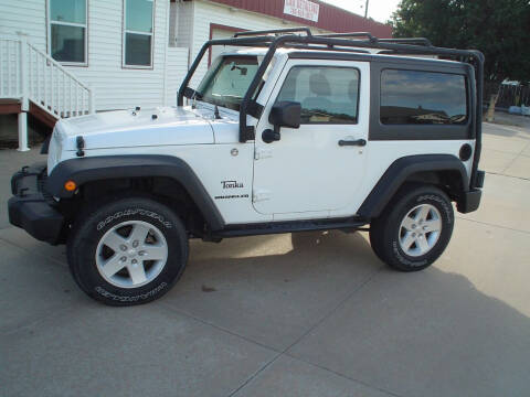 2012 Jeep Wrangler for sale at World of Wheels Autoplex in Hays KS