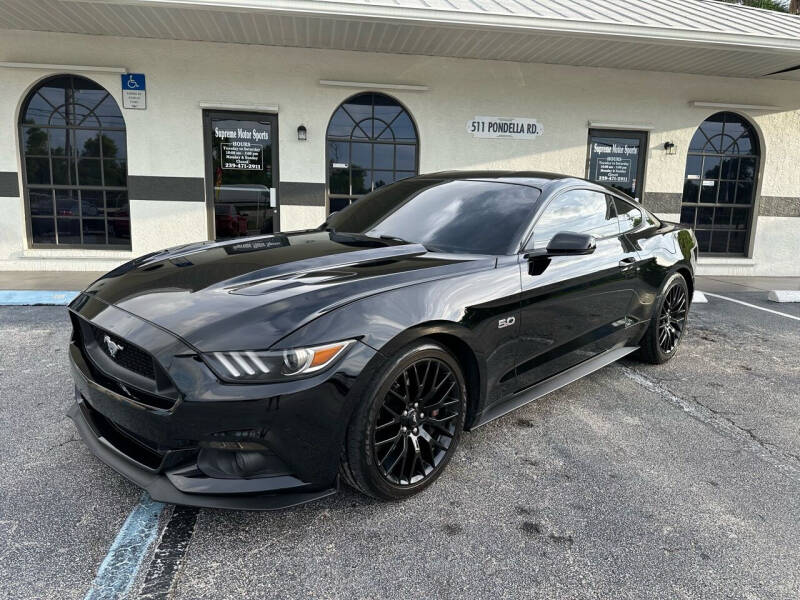 2017 Ford Mustang for sale at Supreme Motor Sports in North Fort Myers FL