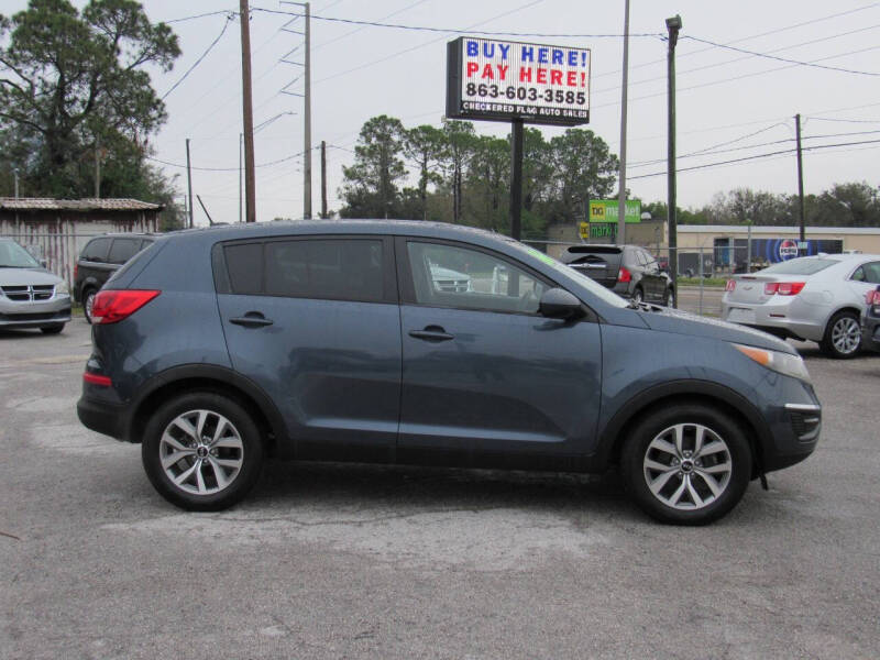 2016 Kia Sportage for sale at Checkered Flag Auto Sales - East in Lakeland FL