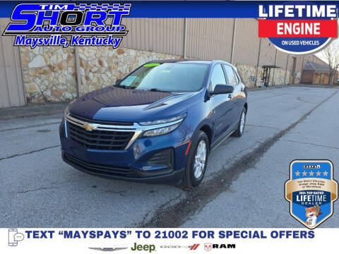 2022 Chevrolet Equinox for sale at Tim Short CDJR of Maysville in Maysville KY