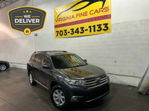 2011 Toyota Highlander for sale at Virginia Fine Cars in Chantilly VA