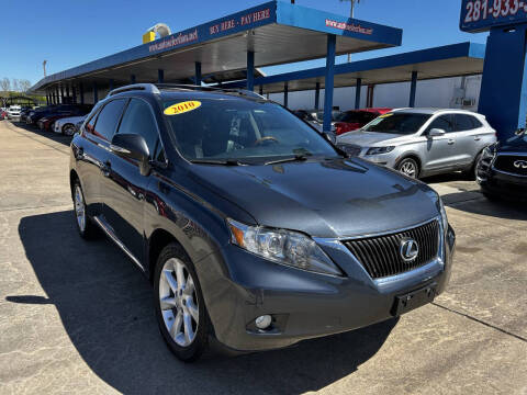 2010 Lexus RX 350 for sale at Auto Selection of Houston in Houston TX