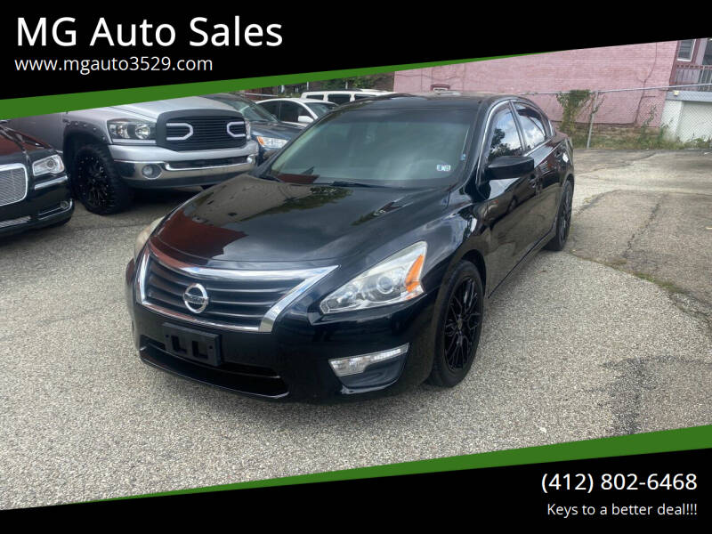 2015 Nissan Altima for sale at MG Auto Sales in Pittsburgh PA