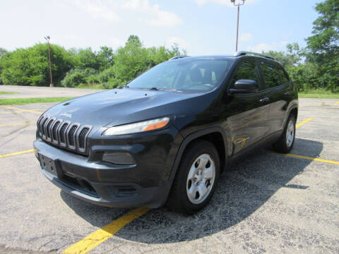 2015 Jeep Cherokee for sale at Caruzin Motors in Flint MI